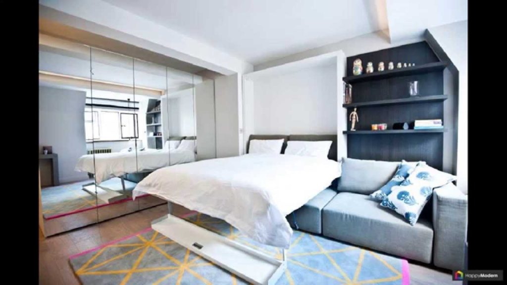 Как совместить спальню и гостиную: Планировка, выбор кровати.