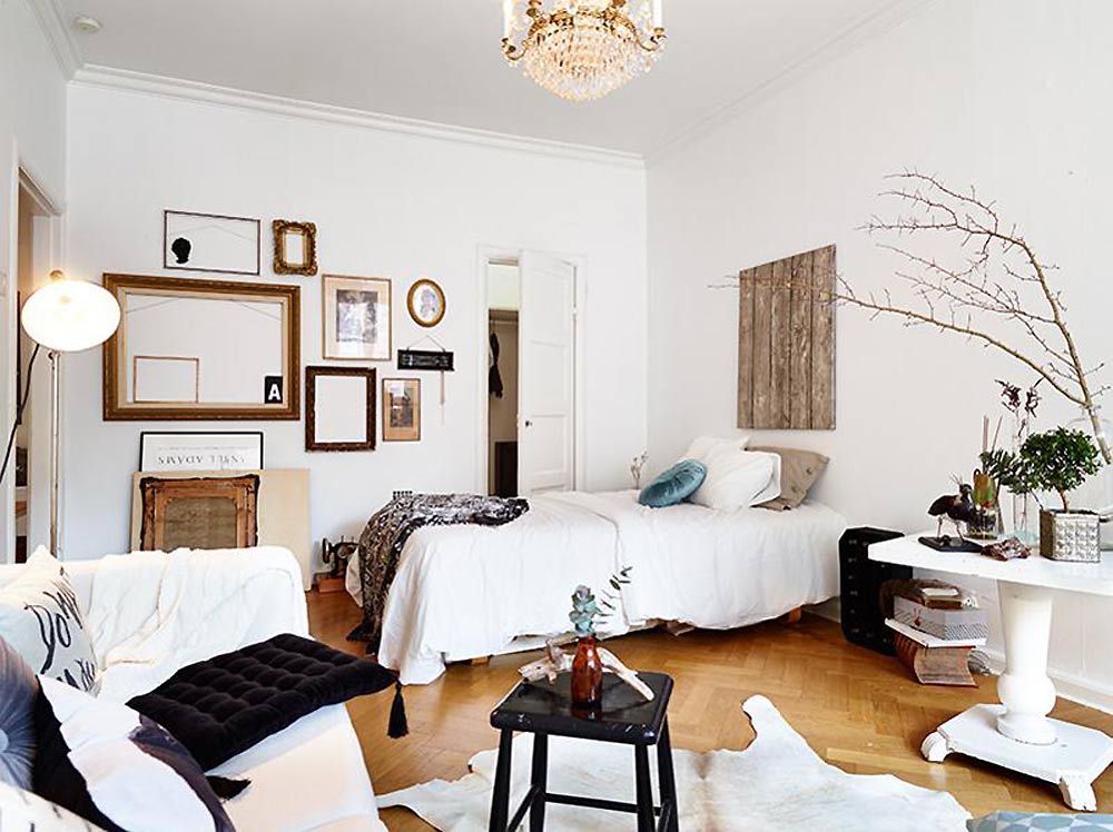Гостиная и спальня в одной комнате: 6 идей для зонирования пространства -  NELLI MIKHAILOVA