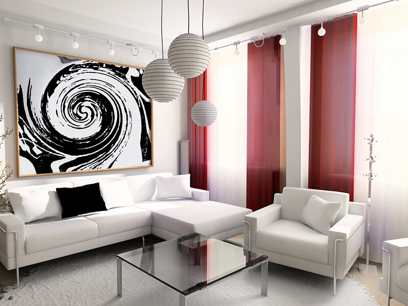 Гостиная в белых тонах – дизайн интерьера. Выбор цветового оттенка, фото,  идеи и советы специалиста