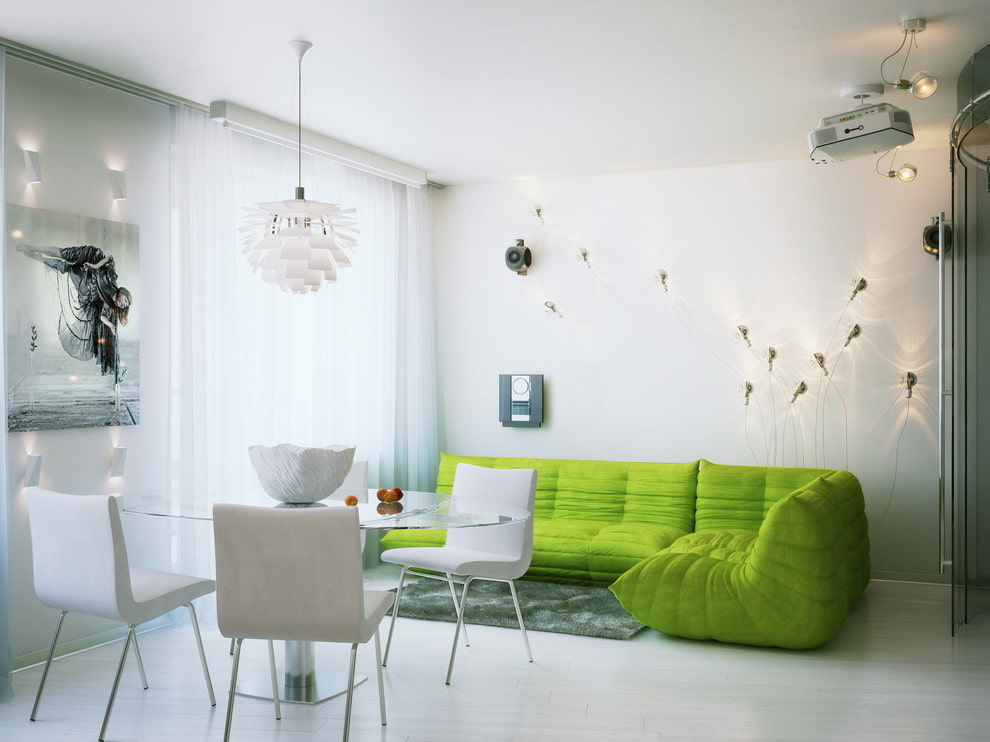 Белая гостиная: 55 фото в интерьере, современные идеи дизайна