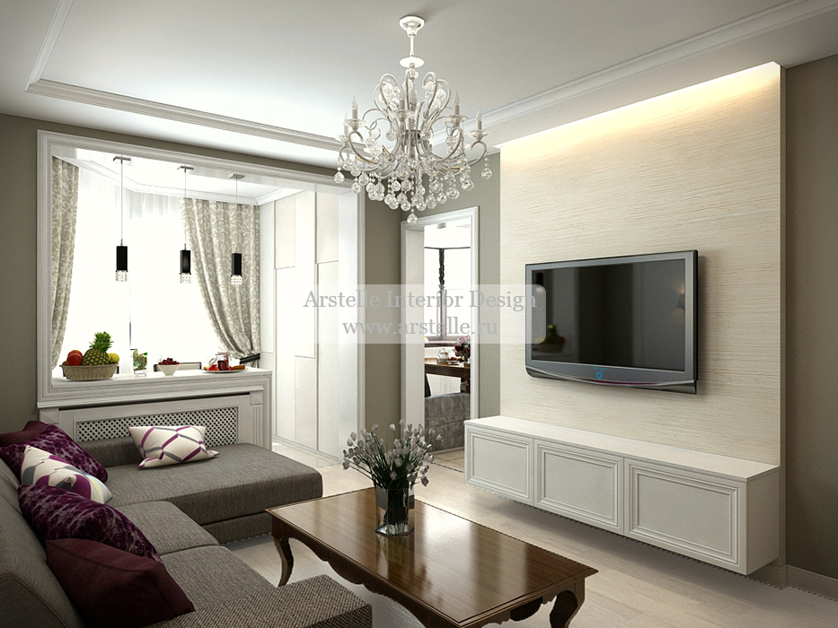 Дизайн квартиры в панельном доме » Современный дизайн на Vip-1gl.ru