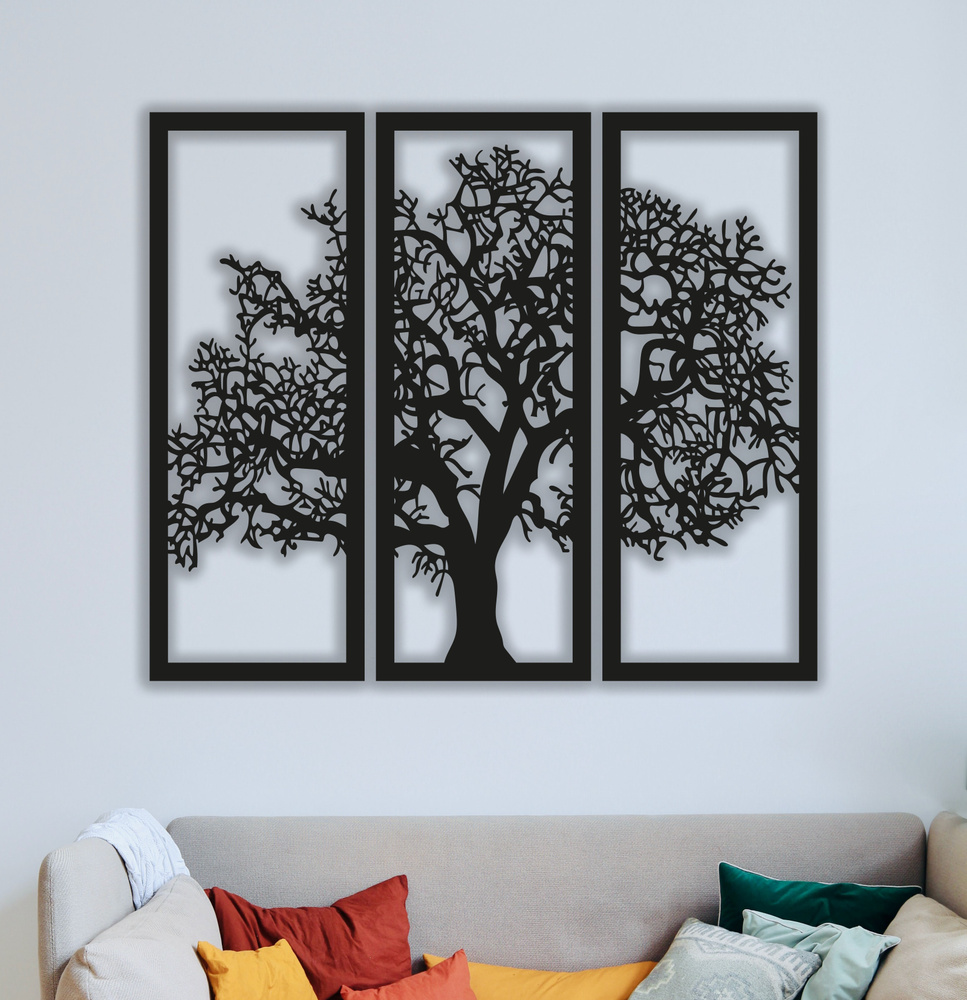 Панно Zerner Декор на стену Дерево жизни - купить по выгодным ценам в  интернет-магазине OZON (269555392)