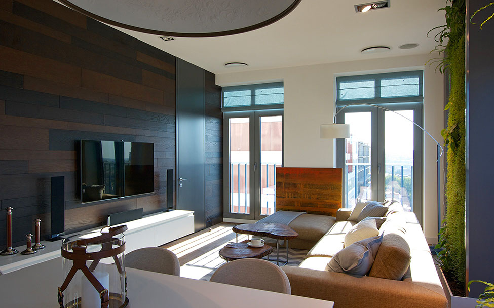 Дизайн гостиной с двумя окнами на разных стенах фото — Портал о  строительстве, ремонте и дизайне