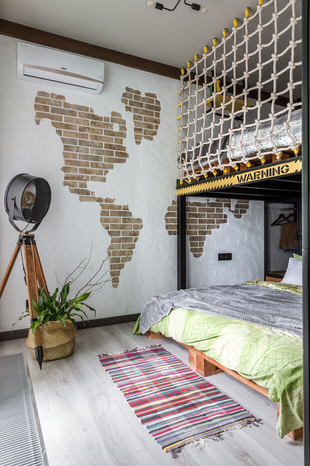 Дизайн спальни в стиле Лофт: 1619 фото лучших интерьеров на INMYROOM