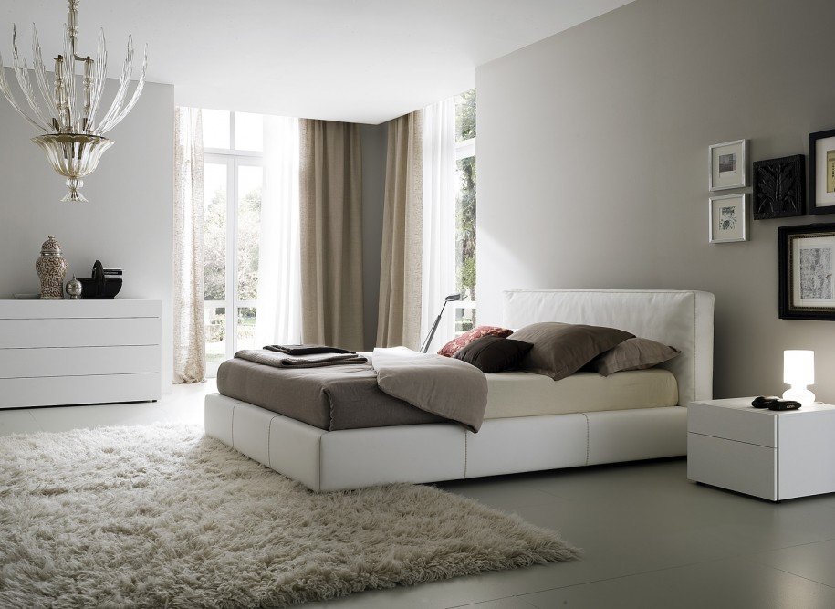 Спальня в стиле модерн +75 идей дизайна на фото