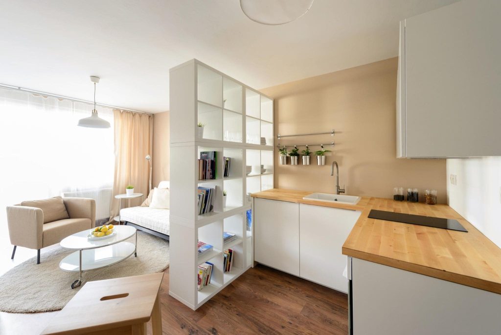 Дизайн кухни - гостиной 22 кв м: варианты оформления интерьера