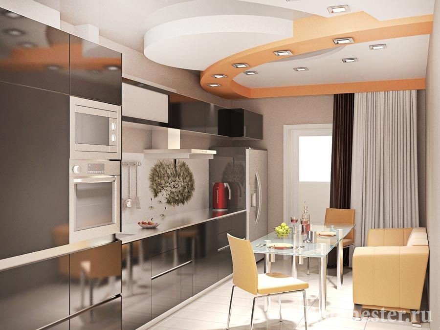 30 идей дизайна кухни 12 кв. м с фото и примерами интерьеров