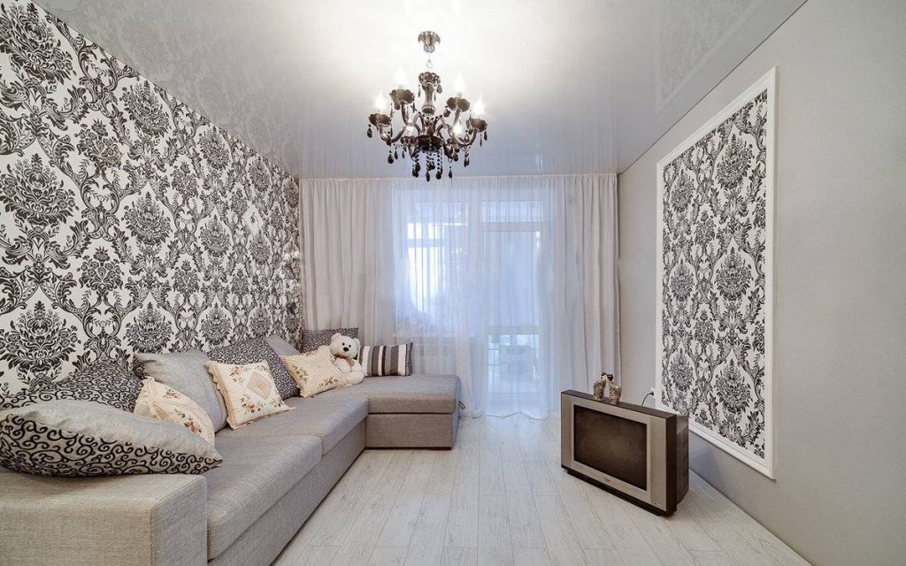 Модные обои в гостиную 2014 » Современный дизайн на Vip-1gl.ru