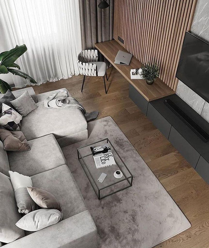 Современный интерьер в просторной квартире ⋆ MiyKamin