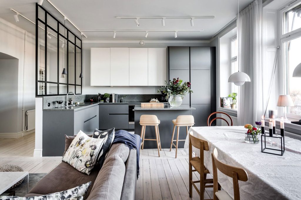 Гостиная в скандинавском стиле | Блог L.DesignStudio