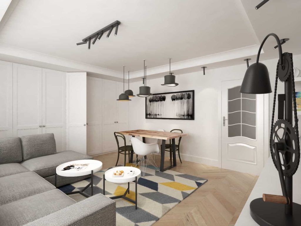 Дизайны для гостиной комнаты со столом - DesignAdvice.Ru - лучший  онлайн-журнал о дизайне интерьеров