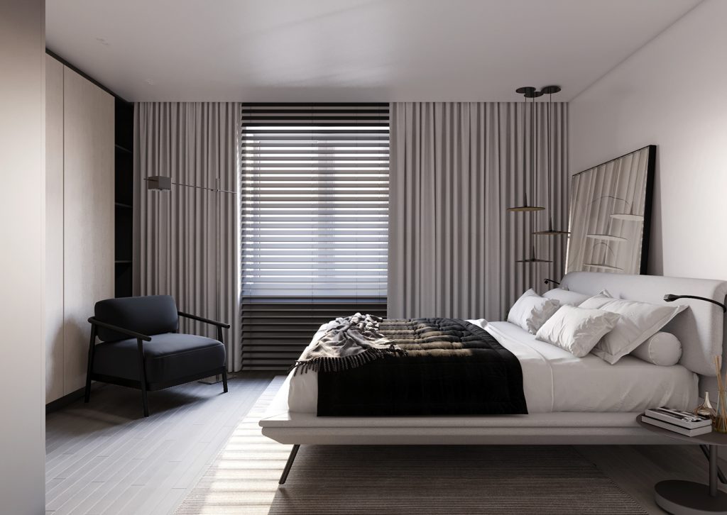 Спальня в стиле минимализм | Candellabra