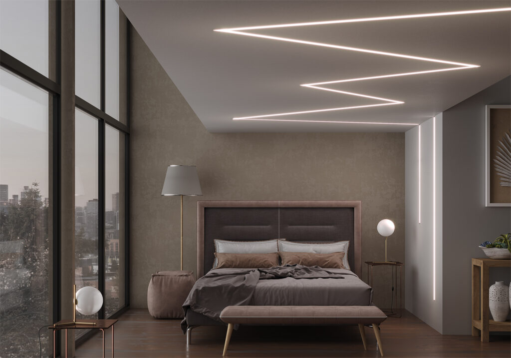Как подобрать LED-освещение для спальной комнаты | LP