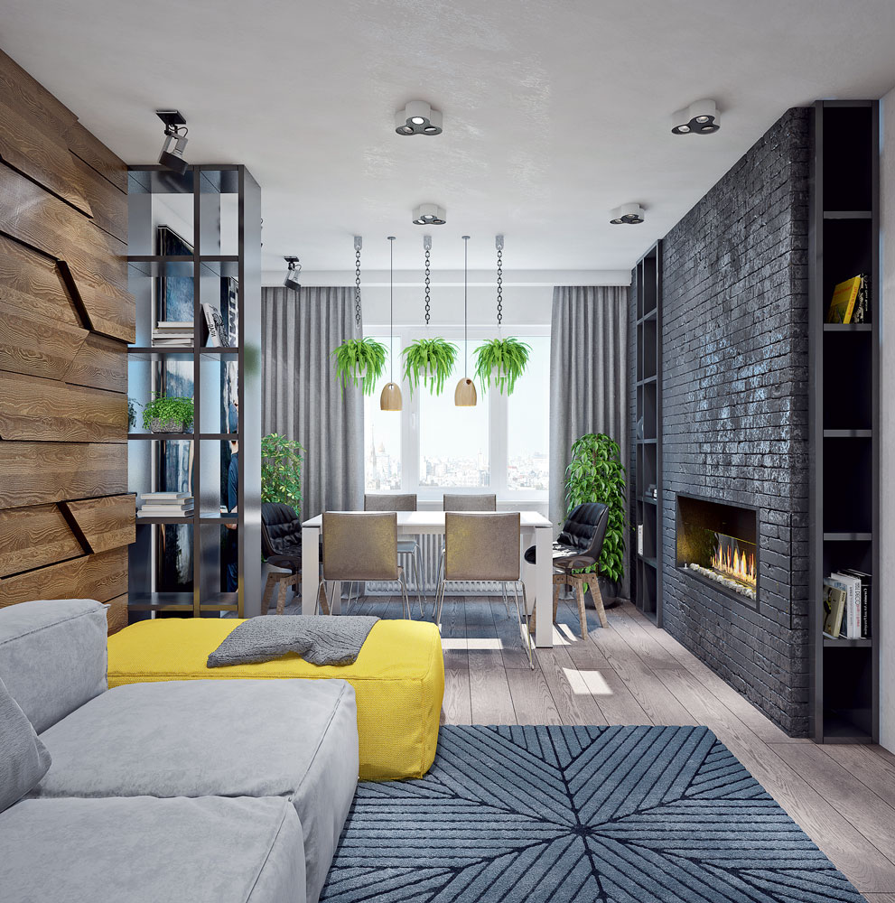 Стиль лофт в интерьере типовой квартиры | ivd.ru