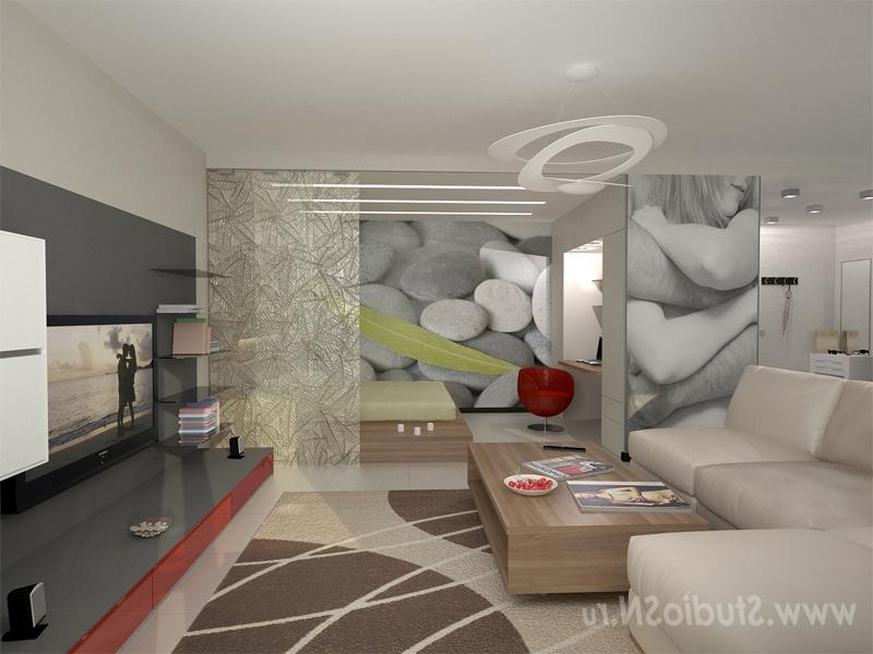 Дизайн кухня-гостиная-спальня » Современный дизайн на Vip-1gl.ru