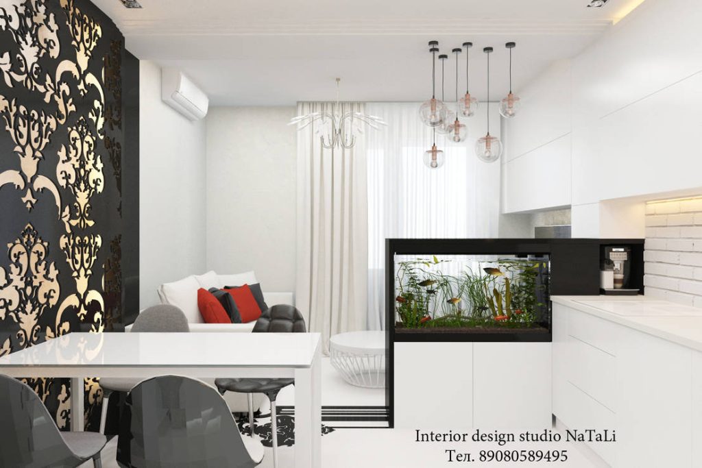 Дизайн интерьера кухни гостиной в современном стиле | homify