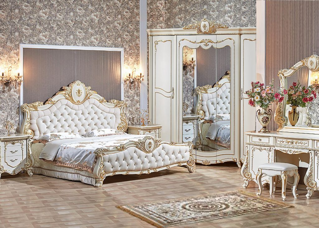 Спальный гарнитур Монреаль крем – купить в интернет-магазине «Мебель на  дом», Санкт-Петербург