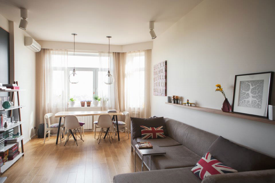 Варианты дизайна интерьера квартиры от российских дизайнеров