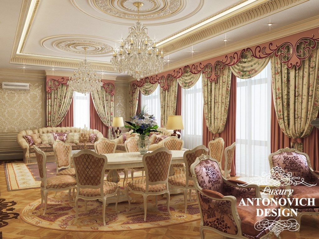Дизайн гостиной в Bi Village - Luxury Antonovich Design
