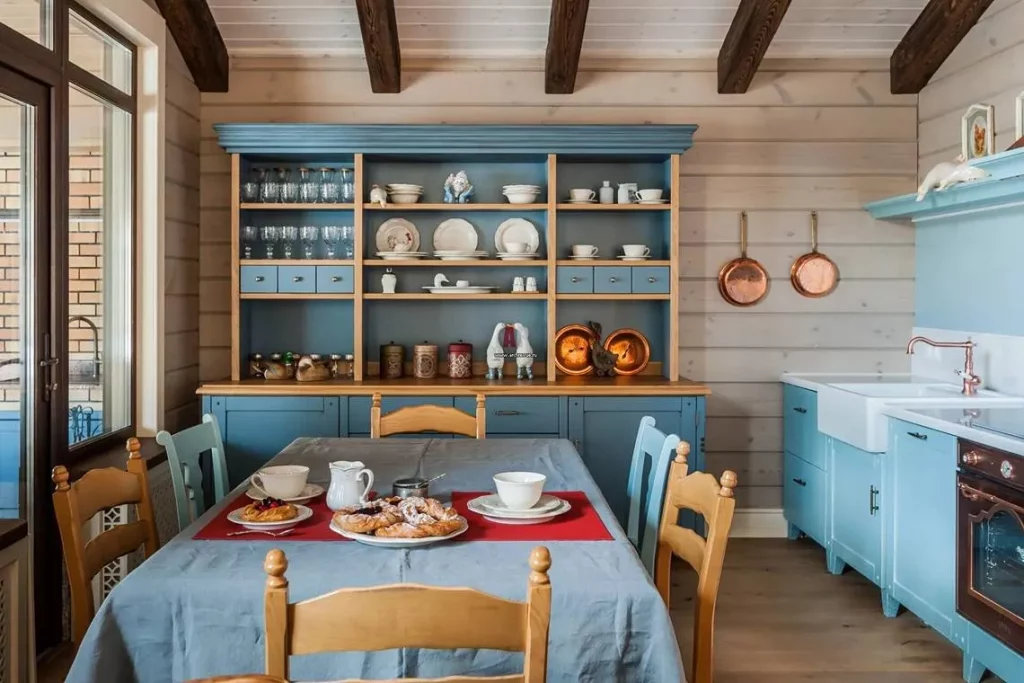 Дизайн кухни-столовой на даче: создаем комфортное пространство для  приятного времяпрепровождения [57 фото]