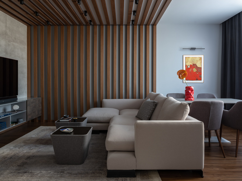 Актуальные идеи дизайна гостиной в современном стиле - лучшие решения для  интерьера на фото от SALON