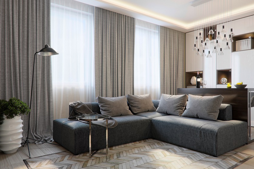 62 идеи дизайна гостиной в частном доме — фото реальных интерьеров и советы  | ivd.ru