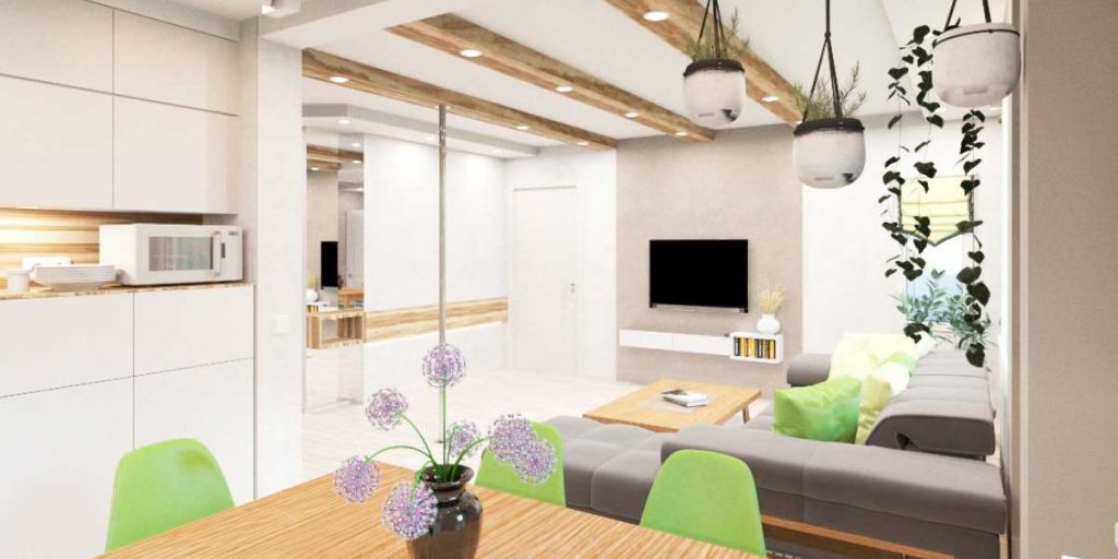Дизайн гостиной комнаты в квартире и доме во Владимире и области