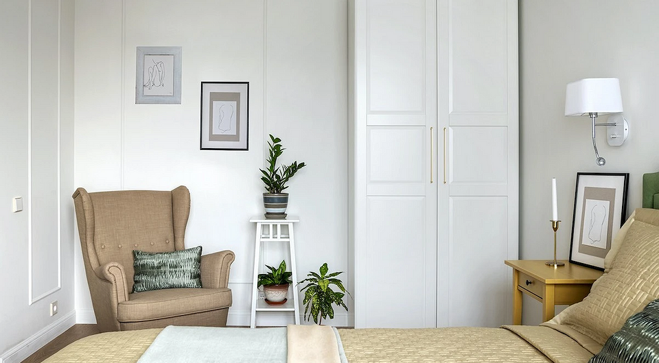 Дизайн спальни в стиле минимализм, идеи дизайна – Rehouz