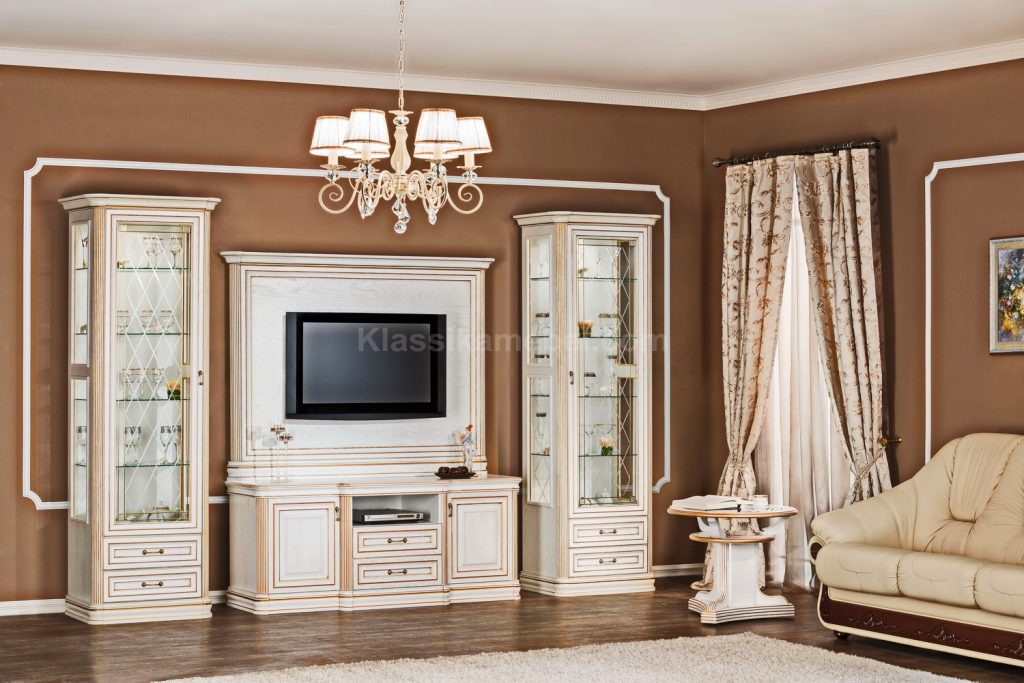 Гостиная в классическом стиле - Мебельные салоны Классика Мебель