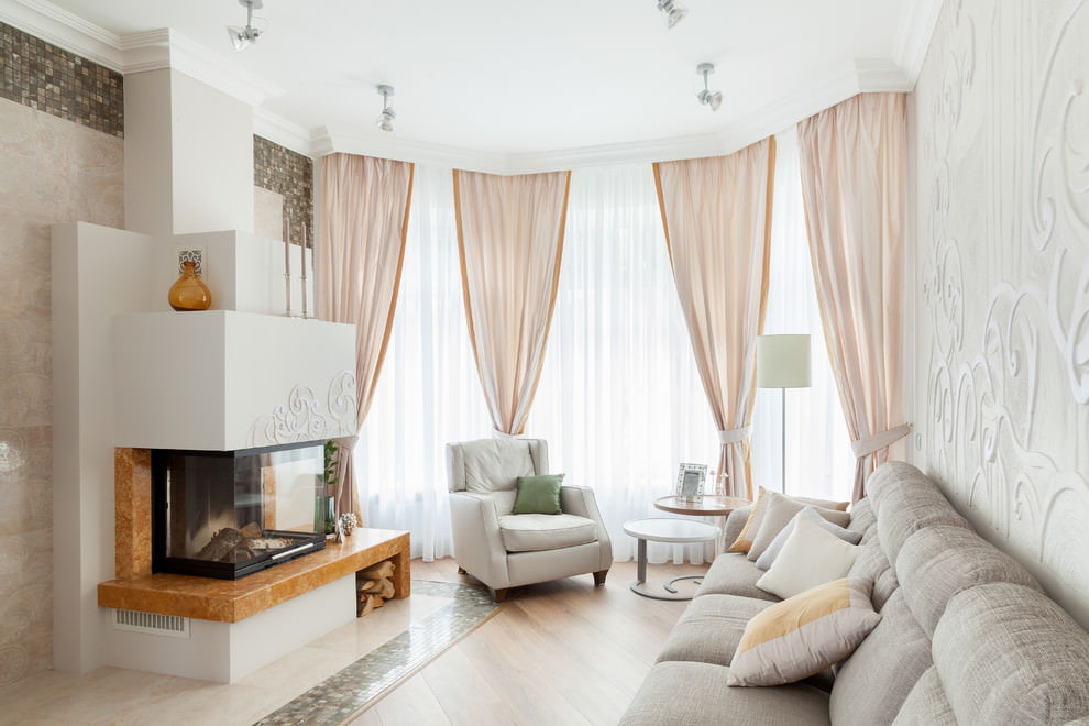 Интерьер светлой гостиной комнаты: 60 избранных фото идей для квартиры и  дома