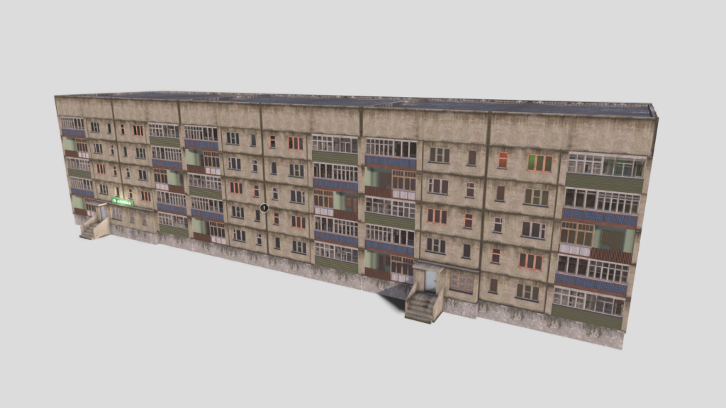 Панельный многоквартирный дом типа Хрущевка - Game Dev / Разработка игр -  XGM