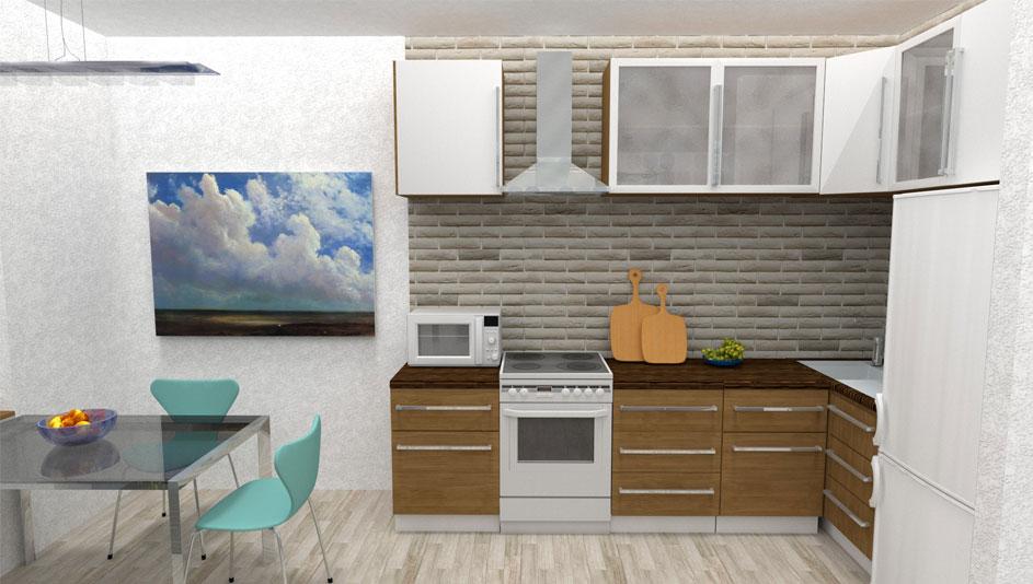 Онлайн планировщик кухни в 3D бесплатно - Roomtodo