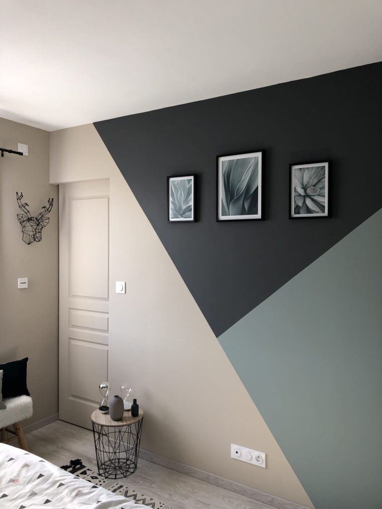Покраска стен в квартире дизайн - 70 фото