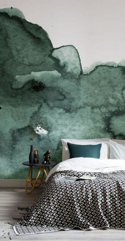 Необычная покраска стен: 45 идей для дизайна интерьера в доме | Живу за  городом