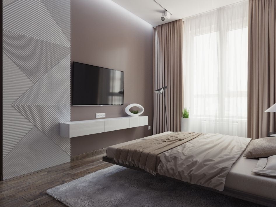 Дизайн спальни с балконом: на что обратить внимание до начала работ,  подходящие стили для совмещенного пространства - 21 фото