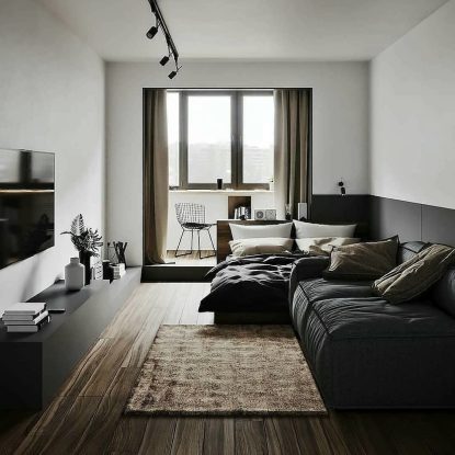 Актуальные идеи дизайна спальни-гостиной — лучшие решения для интерьера от  SALON