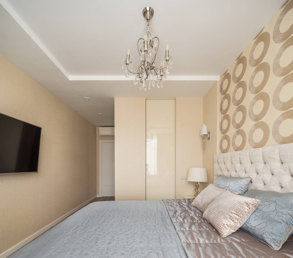 Дизайн спальни с гардеробной комнатой (16 фото), интерьер встроенной  гардеробной в спальне | Houzz Россия