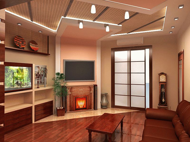 Дизайн квартир с камином фото » Современный дизайн на Vip-1gl.ru