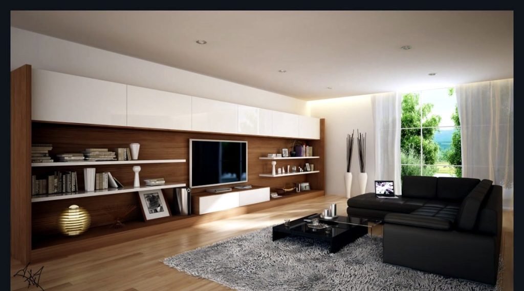 Дизайн гостинной комнаты в стиле модерн » Картинки и фотографии дизайна  квартир, домов, коттеджей