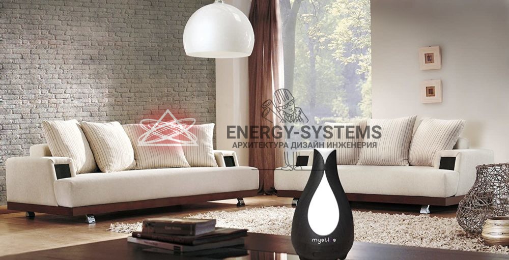 Интерьер гостиной в стиле модерн • Energy-Systems