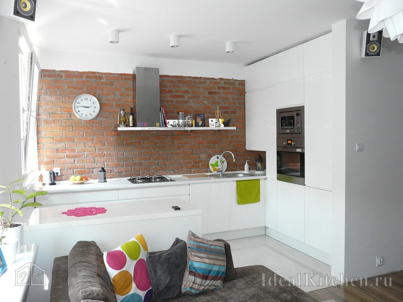 Дизайн кухни-гостиной: 100 фото удачных проектов интерьера зала, советы  дизайнера.