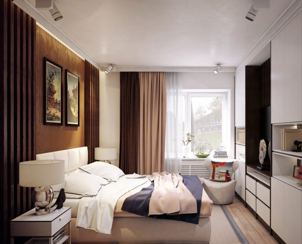 ✓ Дизайн спальни площадью 12 кв. м. Планировка квартиры.