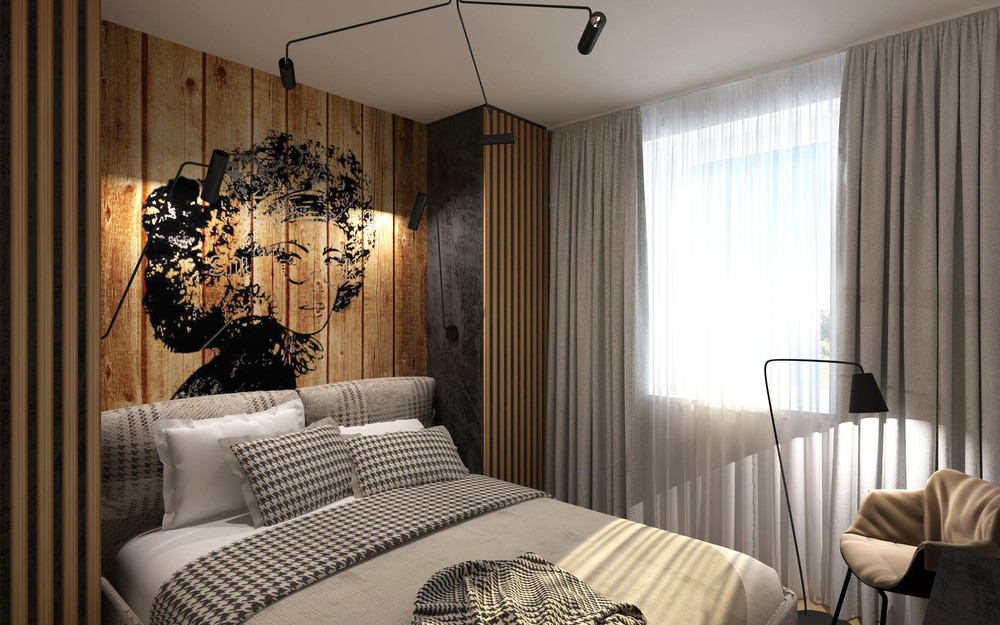 Интерьер маленькой спальни: фото дизайна маленьких скромных спален