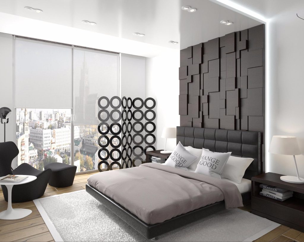 Дизайн спальни 2023 в современном стиле: в светлых тонах, в темных тонах,  оригинальные идеи, новинки дизайна, фото