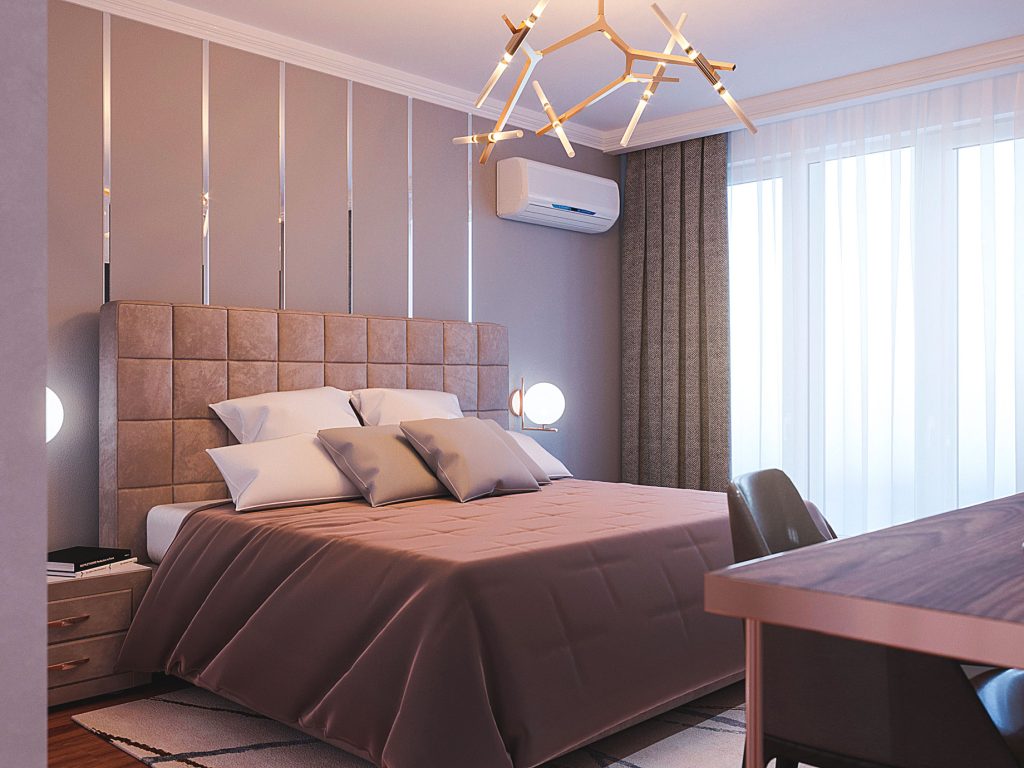 Дизайн интерьера спальни - Студия дизайна Симметрия