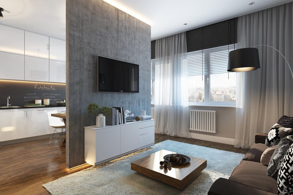 🔥 Дизайн гостиной 30 кв м (117 фото) 2023 лучшие идеи для квартиры от  дизайн-студии в Москве! | Дизайн-квартиры.рф