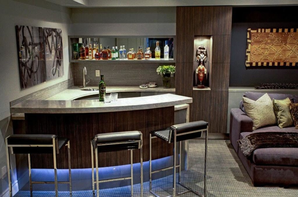 Кухня гостиная с барной стойкой: особенности дизайна | Фото