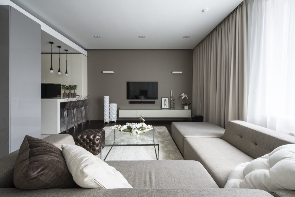 Дизайн гостиной в квартире в современном стиле — идеи и фото интерьера