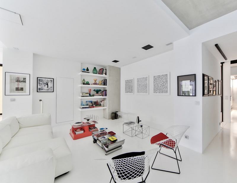 Белая гостиная — фото идеи светлой комнаты