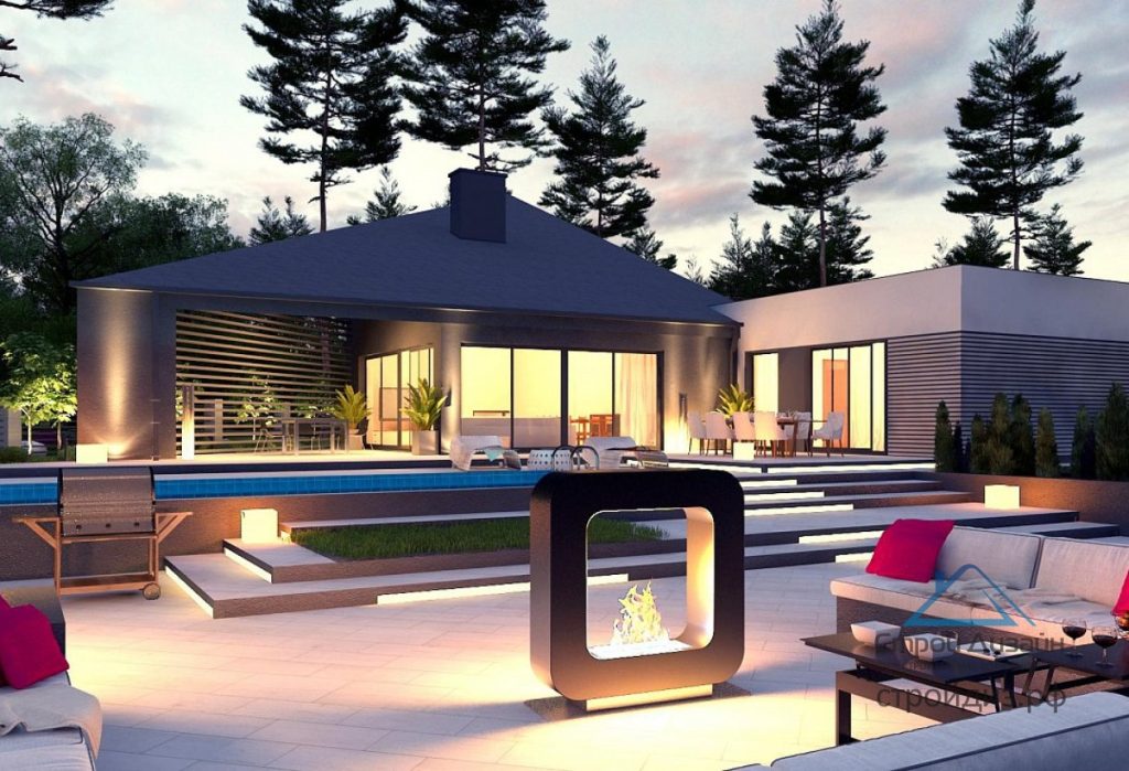 Проекты Z500: Проект двухэтажного дома Zx94 🏠 | СтройДизайн